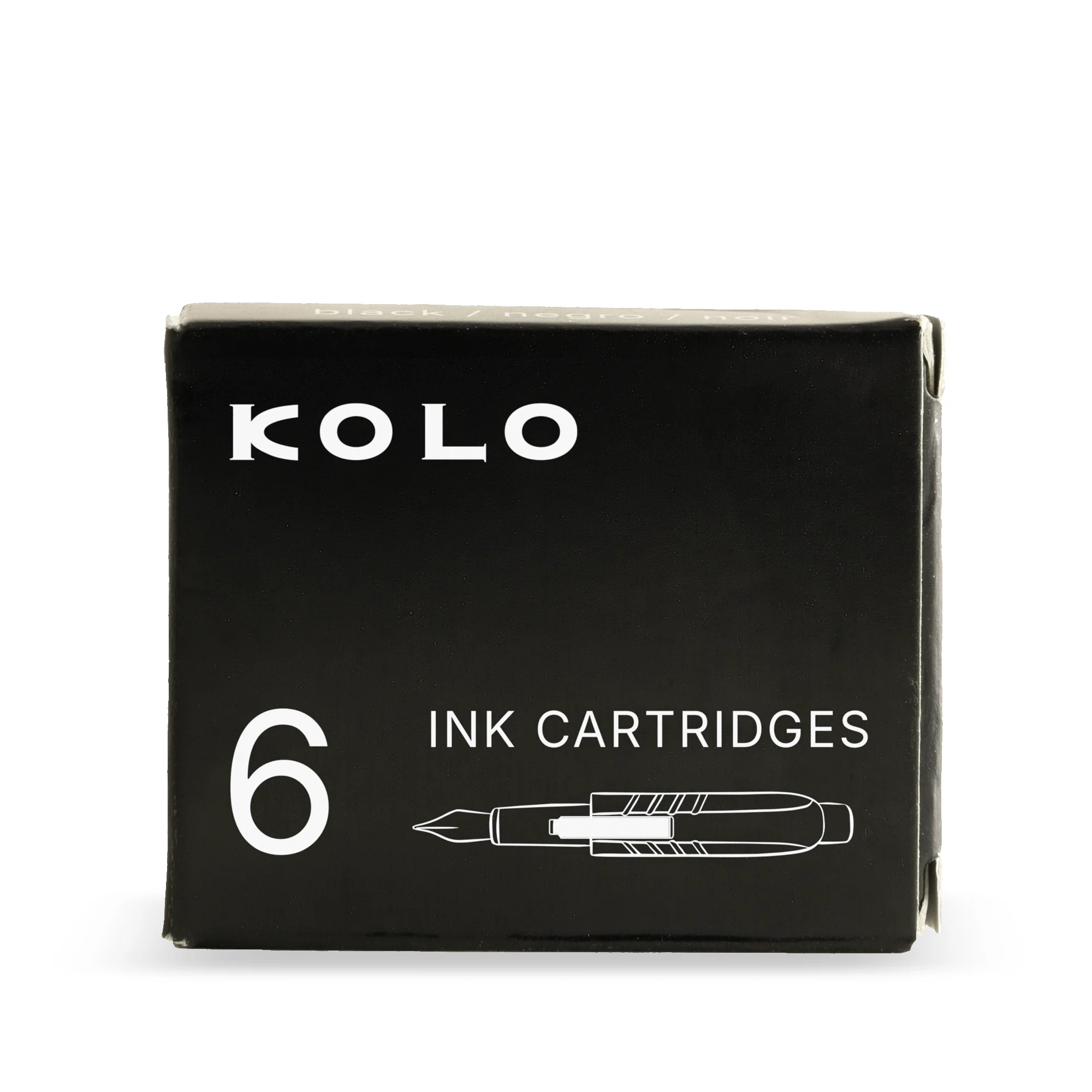 6-Pack Fountain Pen Ink Cartridges
