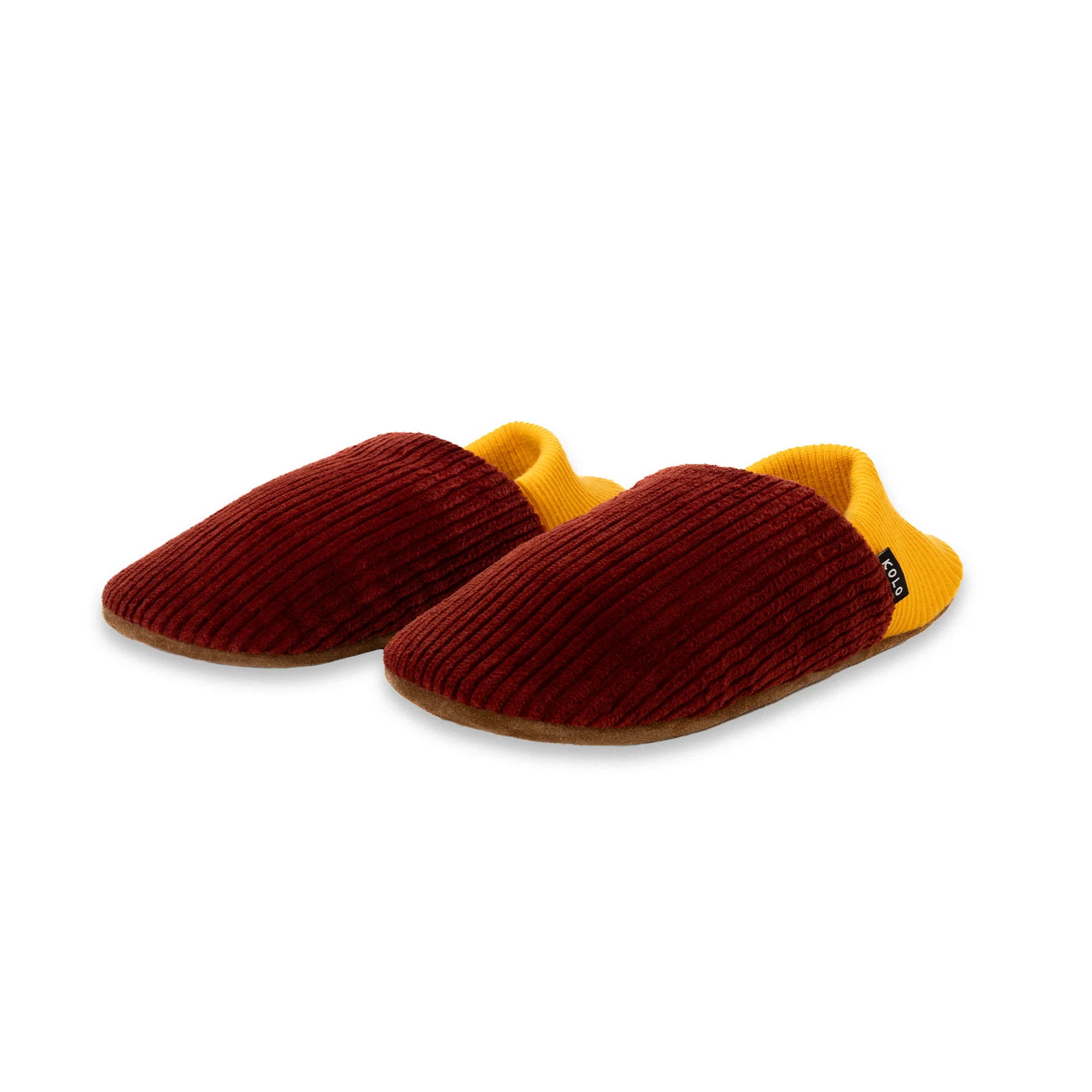 Willer Wide Corduroy House Shoes - Cord Lined - Image 2
